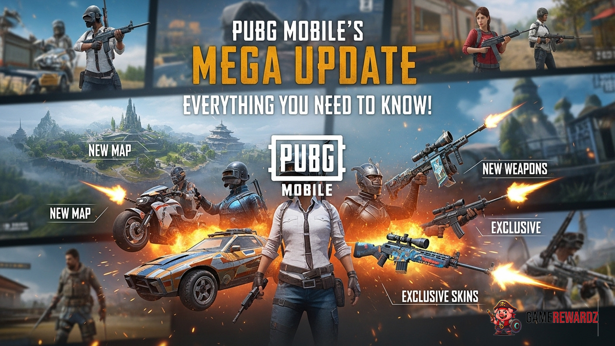 PUBG Mobile’s Mega Update – Everything You Need to Know!